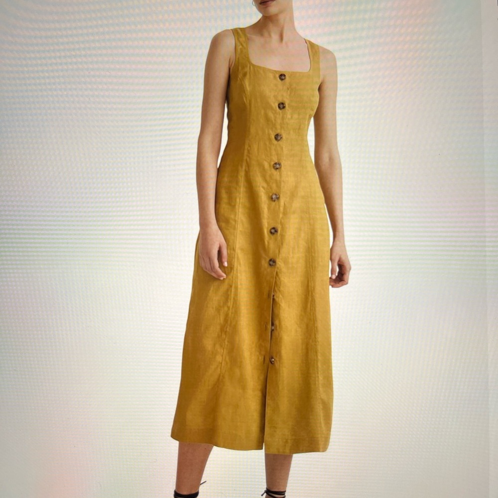 Madewell linen dress size 14